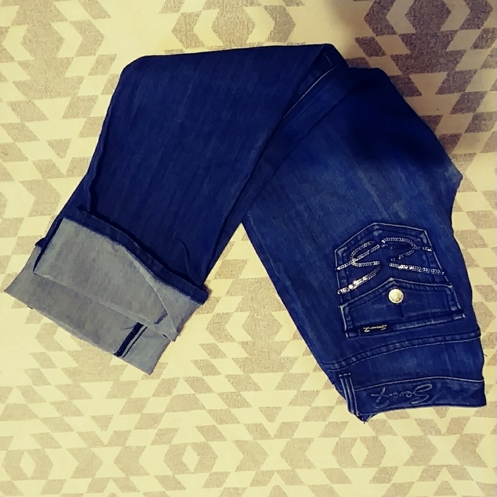 7 for All Mankind cropped jeans size 26 - Picture 2 of 2